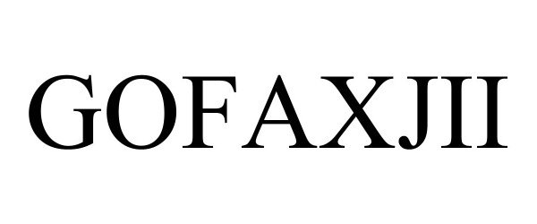 Trademark Logo GOFAXJII
