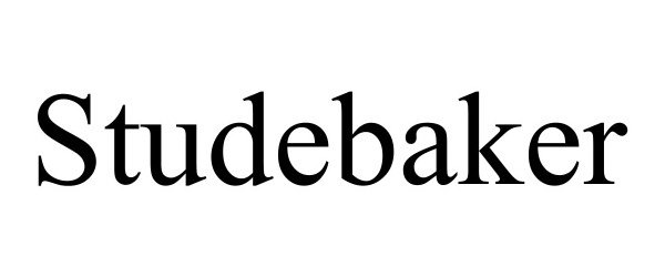 Trademark Logo STUDEBAKER