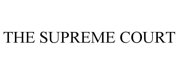  THE SUPREME COURT