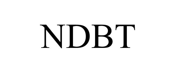 Trademark Logo NDBT