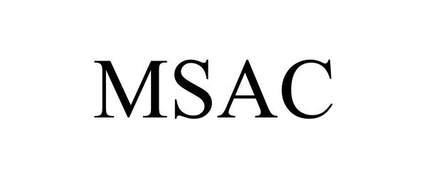 Trademark Logo MSAC