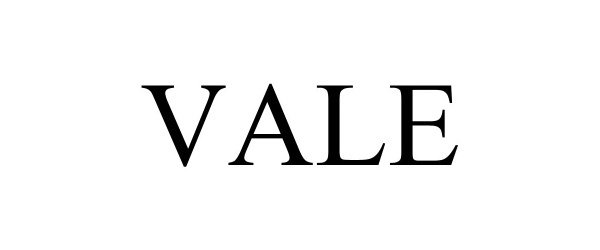 Trademark Logo VALE