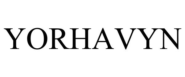 Trademark Logo YORHAVYN