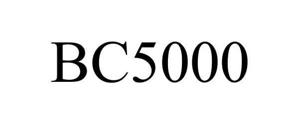 Trademark Logo BC5000