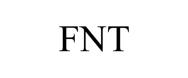 Trademark Logo FNT