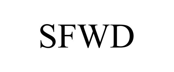 Trademark Logo SFWD