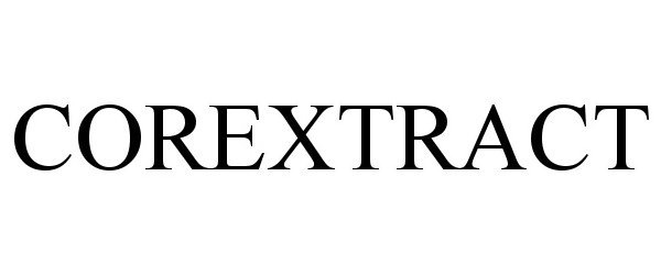 Trademark Logo COREXTRACT