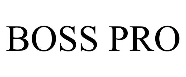  BOSS PRO