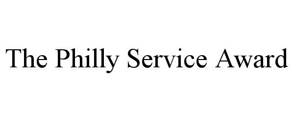  THE PHILLY SERVICE AWARD