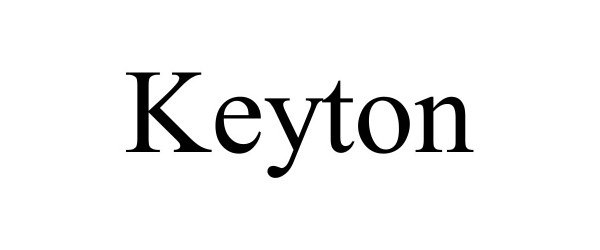 Trademark Logo KEYTON