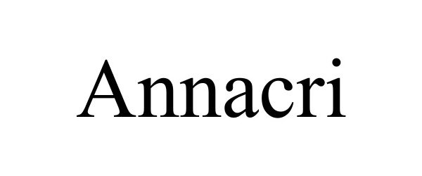Trademark Logo ANNACRI