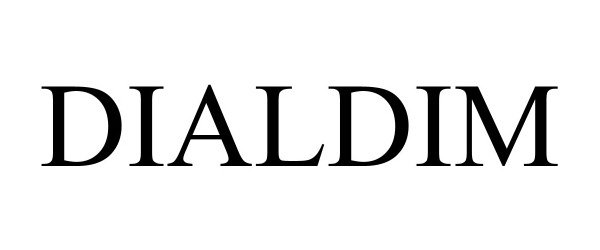 Trademark Logo DIALDIM