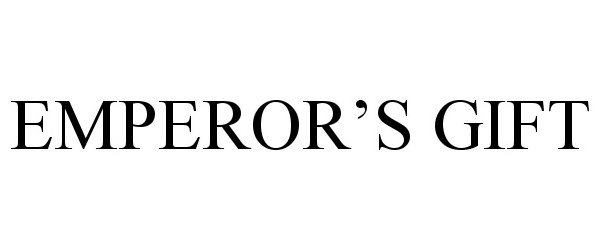 Trademark Logo EMPEROR'S GIFT