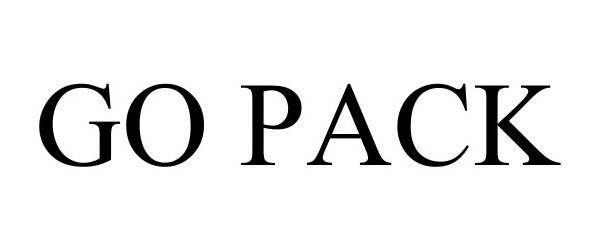 Trademark Logo GO PACK