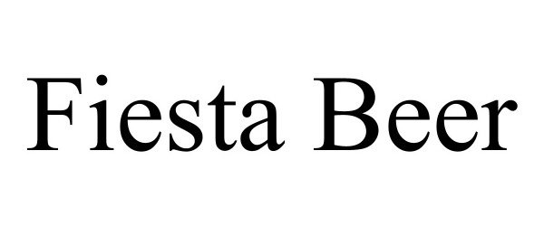 Trademark Logo FIESTA BEER