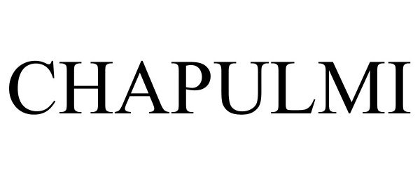 Trademark Logo CHAPULMI