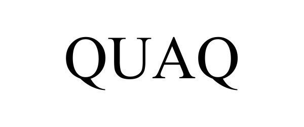 Trademark Logo QUAQ