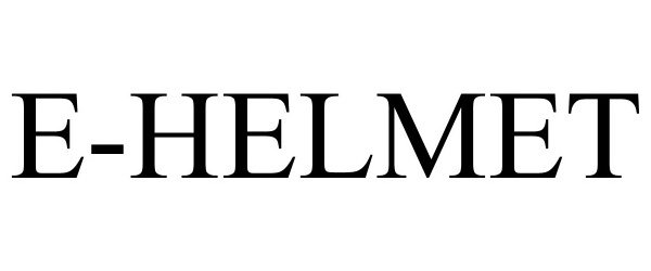 E-HELMET
