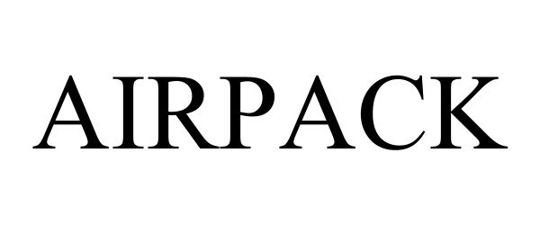 Trademark Logo AIRPACK