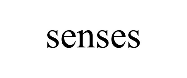 Trademark Logo SENSES