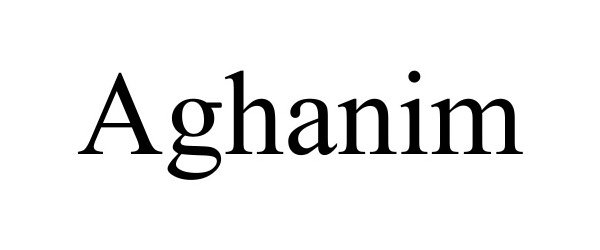 Trademark Logo AGHANIM