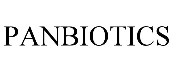 Trademark Logo PANBIOTICS