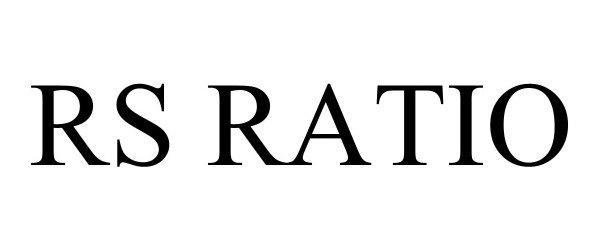 Trademark Logo RS RATIO