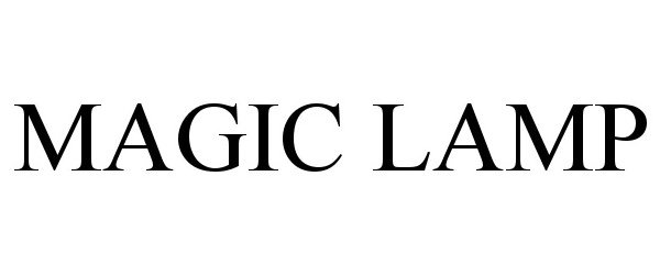 Trademark Logo MAGIC LAMP