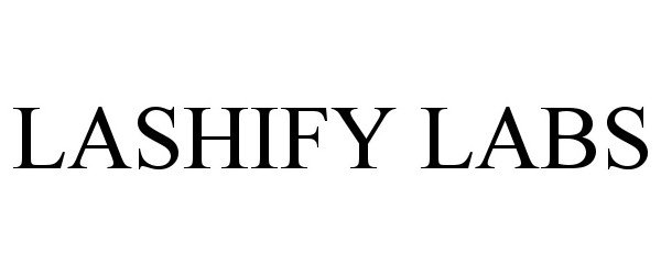 Trademark Logo LASHIFY LABS