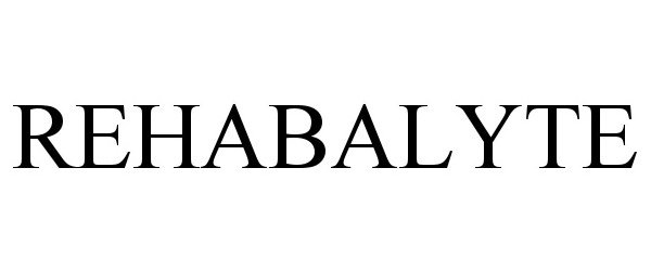 Trademark Logo REHABALYTE