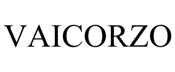 Trademark Logo VAICORZO