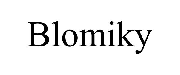 Trademark Logo BLOMIKY