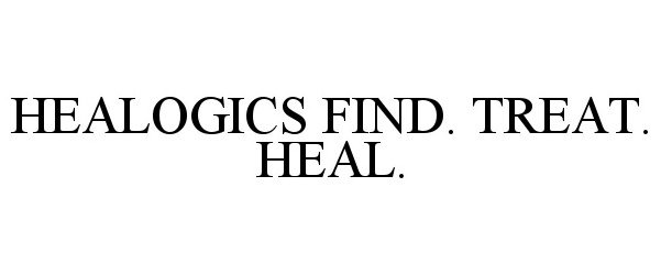 HEALOGICS FIND. TREAT. HEAL.