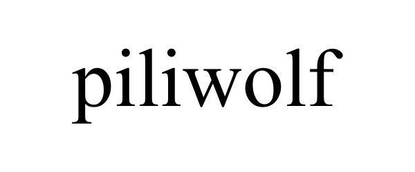 Trademark Logo PILIWOLF