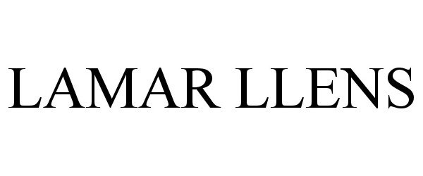 Trademark Logo LAMAR LLENS