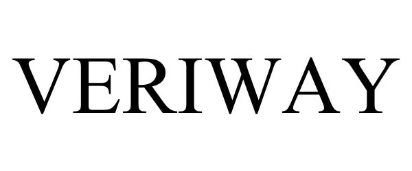 Trademark Logo VERIWAY