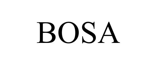 Trademark Logo BOSA