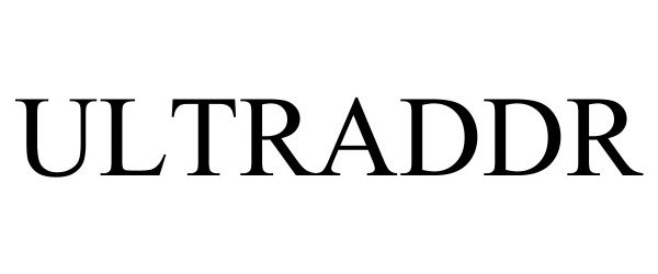 Trademark Logo ULTRADDR