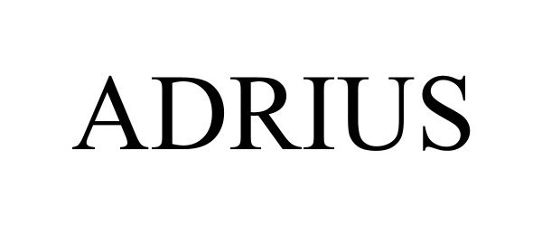 Trademark Logo ADRIUS