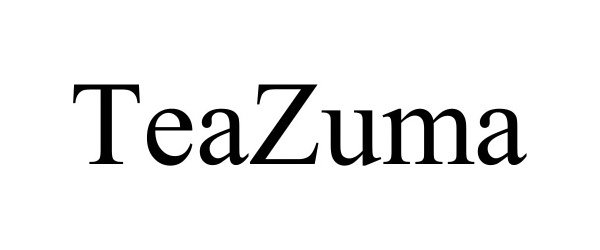 Trademark Logo TEAZUMA
