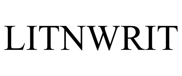 Trademark Logo LITNWRIT