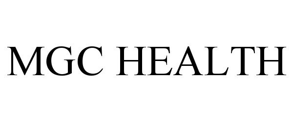 Trademark Logo MGC HEALTH