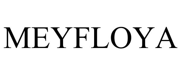 Trademark Logo MEYFLOYA