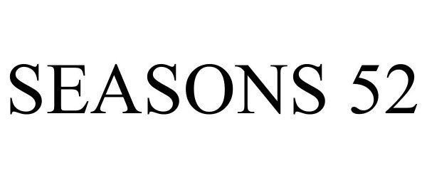 Trademark Logo SEASONS 52