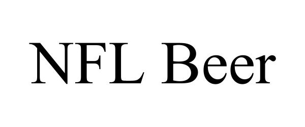 Trademark Logo NFL BEER