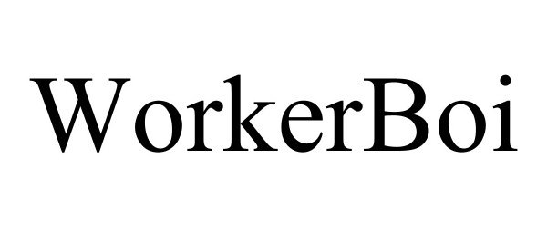Trademark Logo WORKERBOI