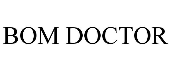  BOM DOCTOR