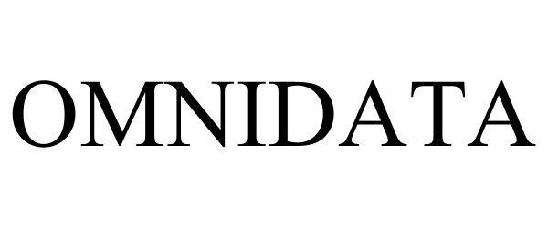Trademark Logo OMNIDATA