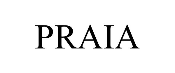 Trademark Logo PRAIA