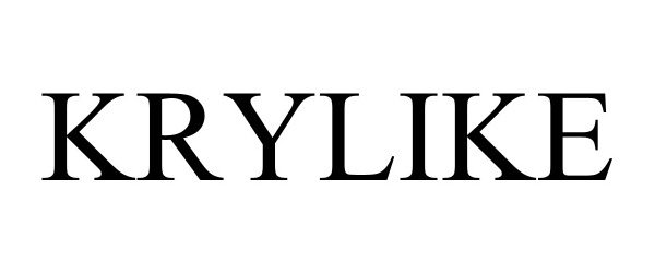 Trademark Logo KRYLIKE